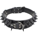 Collier chien cloute collier chien cuir collier chien cuir clout noir