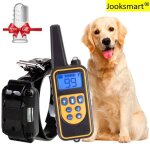 Collier de dressage - 800 m�tres - rechargeable - anti aboiement - t�l�commande