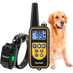 Collier de dressage pour chien avec beep vibra choc collier dressage chien tanche et rechargeable collier ...