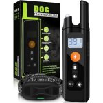 Collier de dressage pour chien avec t�l�commande pour chiens de 3 � 55 kg rechargeable collier anti aboiement ...