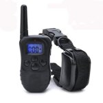 Collier de dressage �lectrique rechargeable �tanche t�l�command� sans fil � port�e de 300 m�tres pour ...