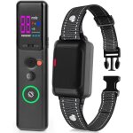 Collier de dressage avec tlcommande collier anti aboiement led cran couleur porte 900m bipvibrationchoc ...
