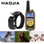 Collier electrique de formation de chien de tlcommande impermable de 800m