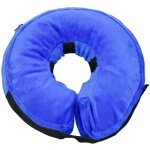 Collier gonflable de protection pour chiens et chats collerette chien rglable collier anti - morsure ...