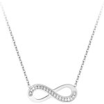 Collier linfini sc crystal orn de cristaux swarovski