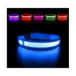 Collier lumineux pour chien - led - rechargeable - tanche - 3 modes dclairage - taille rglable