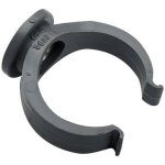 Collier lyre pvc gris simple - tube diam�tre 40 mm - nicoll