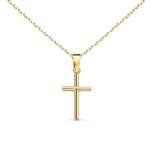 Collier - latelier dazur - mdaille croix or jaune - 18 carats - 1. 65cm * 0. 9cm - chane dore