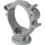 Collier monobloc 32 mm fixation evacuation eaux usees tube tuyau pvc gris clip Collier monobloc 32 mm fixation evacuation eaux usees tube tuyau pvc gris clip