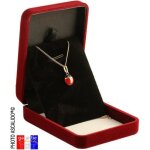Collier pendentif coccinelle et sa chaine 45cm en vrai plaqu� or garanti avec boite coffret cadeau pour ...
