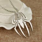Collier pendentif fantaisie spiderman