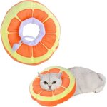 Collier de rcupration collier de protection pour animaux de compagnie collerette ajustable pour chats ...