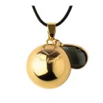 Collier sautoir de grossesse musicale - bola - avec chane - pour toujours