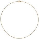 Collier semi rigide omegataille 42cm mode plaqu� or 750 / 000 garanti