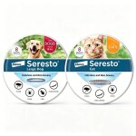 Colliers seresto grands chiens ( + 8 kg) & chats recommand�s v�t�taires anti - puces / tiques 8 mois ...