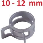 Collier de serrage durite ressort diametre 10mm - 12mm universel essence moto scooter cyclomoteur voiture ...