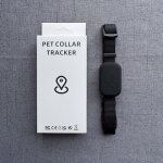 Collier de suivi gps pour chats et chiens jzsh - compatible ios / android petite et moyenne taille (noir) ...