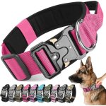 Collier tactique durable pour chien avec boucle m�tal. taille l pour chiens petits moyens et grands. ...