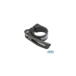 Collier tige de selle - aluminium - d31. 8 mm - noir - serrage rapide - vtt / vtc