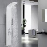 Colonne de douche blanc ensemble de douche de massage de confort  domicile