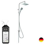 Colonne de douche hansgrohe vernis shape 230 reno ecosmart chrome + nettoyant briochin