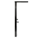 Colonne de douche noir - système de douche murale en acier inox - 4 fonctions - design Élégant Colonne de douche noir - système de douche murale en acier inox - 4 fonctions - design Élégant