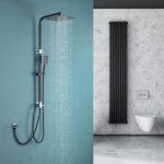 Colonne de douche sans mitigeur 2 fonctions ensemble de douche en inox avec douchette de tte de 10 pouces ...