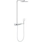 Colonne de douche thermostatique grohe rainshower smartcontrol mono 360 - chrom