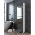Colonne pureza 40 cm gris laqu� bm salle de bain suspendue ou pos�e