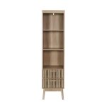The home deco factory - colonne de rangement saulk en bois - marron