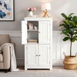 Colonne salle de bain avec 4 portes �tag�res r�glables meuble de rangement pour salon cuisine 60x30x110cm ...