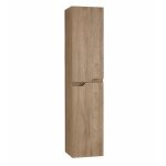 Colonne de salle de bain - bora - 2 portes - bois - contemporain - suspendue