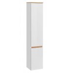 Colonne de salle de bain shining - 35 x 30 x 176 cm - grande armoire murale