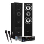 Enceintes colonnes - evidence acoustics - ea700 - bk - 1000w pmpo - amplificateur 2x50w - bluetooth usb ... Enceintes colonnes - evidence acoustics - ea700 - bk - 1000w pmpo - amplificateur 2x50w - bluetooth usb ...