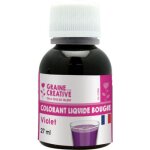 Colorant liquide pour bougie 27 ml violet