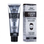 Coloration cheveux & barbe - hairgum - ch�tain - application facile - tous types de cheveux - mixte