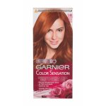Coloration pour cheveux - garnier - color sensation - 7. 40 ambre intense - rouge - roux - crme