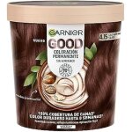 Coloration permanente - garnier - good color 4. 15 - casta�o glac� - sans ammoniaque - cr�me