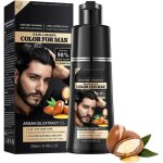 Coloration noir homme 4 - en - 1 black hair dye shampooshampoing colorant noir pour cheveux et barbeshampoing ...