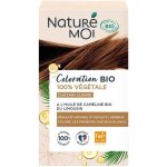 Coloration permanente - moi vgtale cheveux bio couleur chtain cuivr -  l huile cameline du