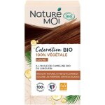 Coloration permanente - moi vgtale cheveux bio couleur cuivr -  l huile cameline du