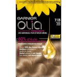 Coloration permanente olia garnier - sans ammoniaque - 7. 13 blond beige fonc�
