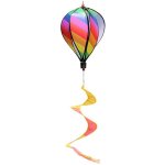 Color moulin  vent montgolfirespirale en tissu girouette  vent suspendu arc en ciel dcoration de ...