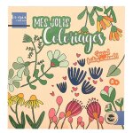 Coloriage - fleurs - adulte et enfant - 16 modles - 20x20cm - ds 8 ans - loisirs cratifs