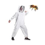 Combinaison dapiculture pour tout le corps vtements  capuchon avec voile manteau de protection pour ...