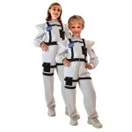Combinaison astronaute - cesar - mod�le astronaute - polyester - enfant - blanc