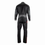 Combinaison double zip facom ship noir / gris / rouge taille xl - fxww4000e - xl