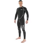 Combinaison monopice - seac - carezza - noprne 2mm - renforts genoux - zip frontal