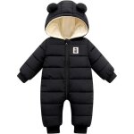 Combinaison de neige bb fille garon manteau  capuche hiver combi pilote hiver bb romper jumpsuit ...