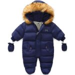 Combinaison de neige pour bb manteau dhiver bb barboteuse pyjama chaud nouveau - n vtements en ...